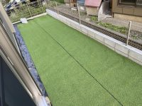 人工芝DIYパート3 幕張テニススクール