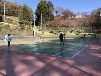 テニスゲーム形式練習